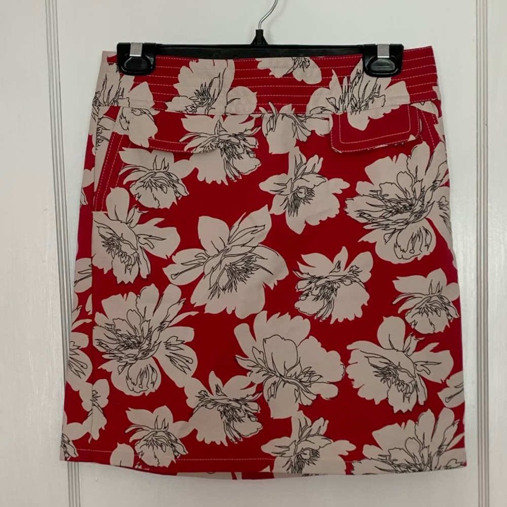 Loft mid length skirt